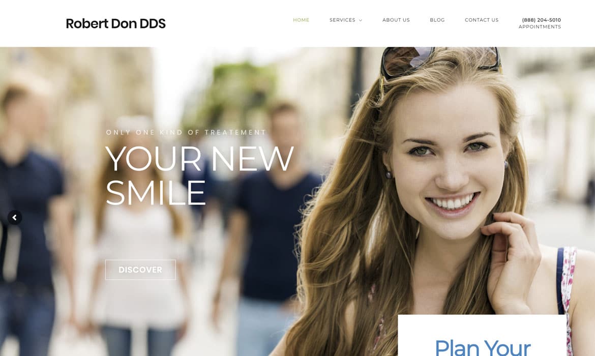 Dental Marketing Dentist Website Design