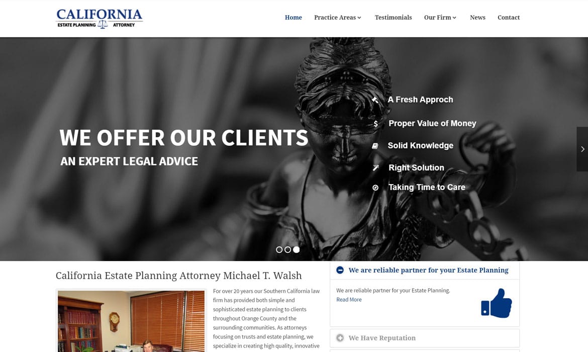 estate planning attorney website