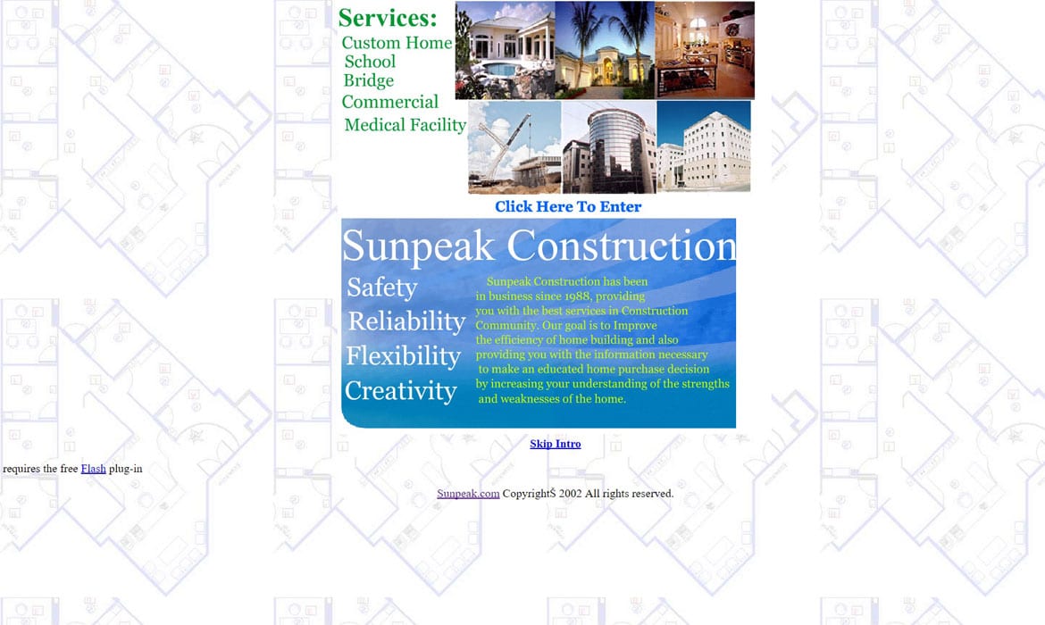 contractor marketing construction website
