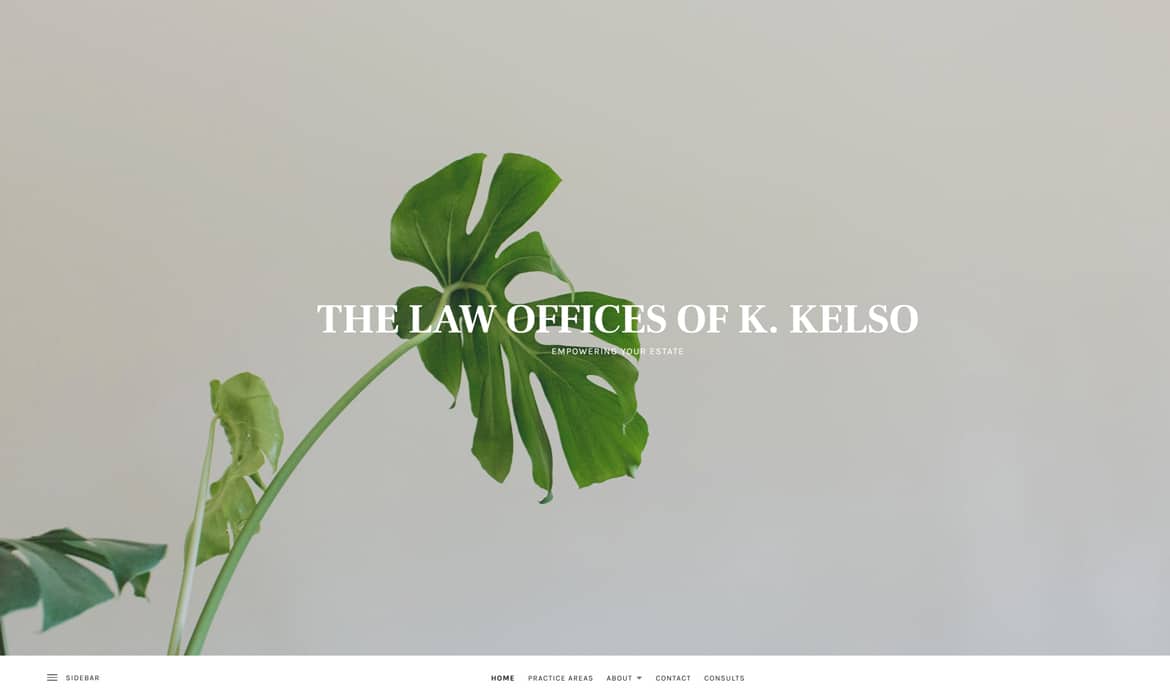 attorney website design