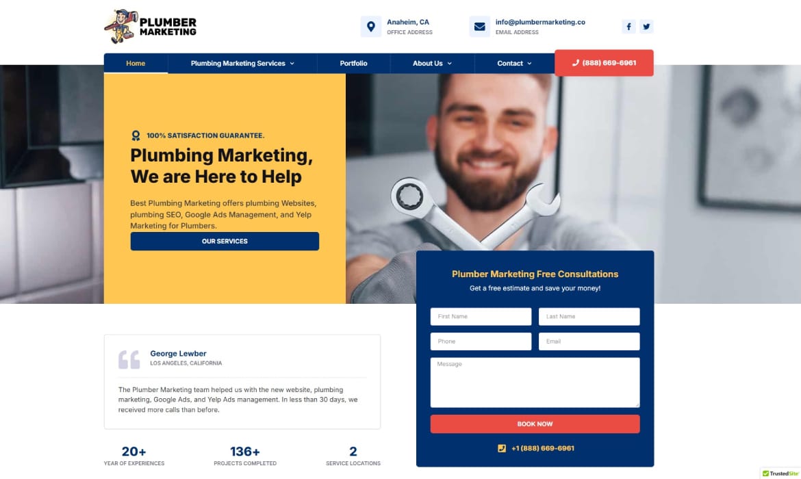 plumber marketing