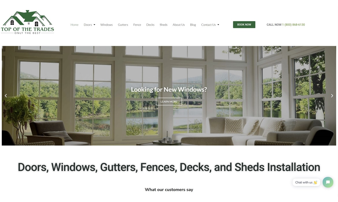 top of the trades construction marketing