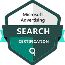 Microsoft Advertising Search Certification Issued by Microsoft Advertising