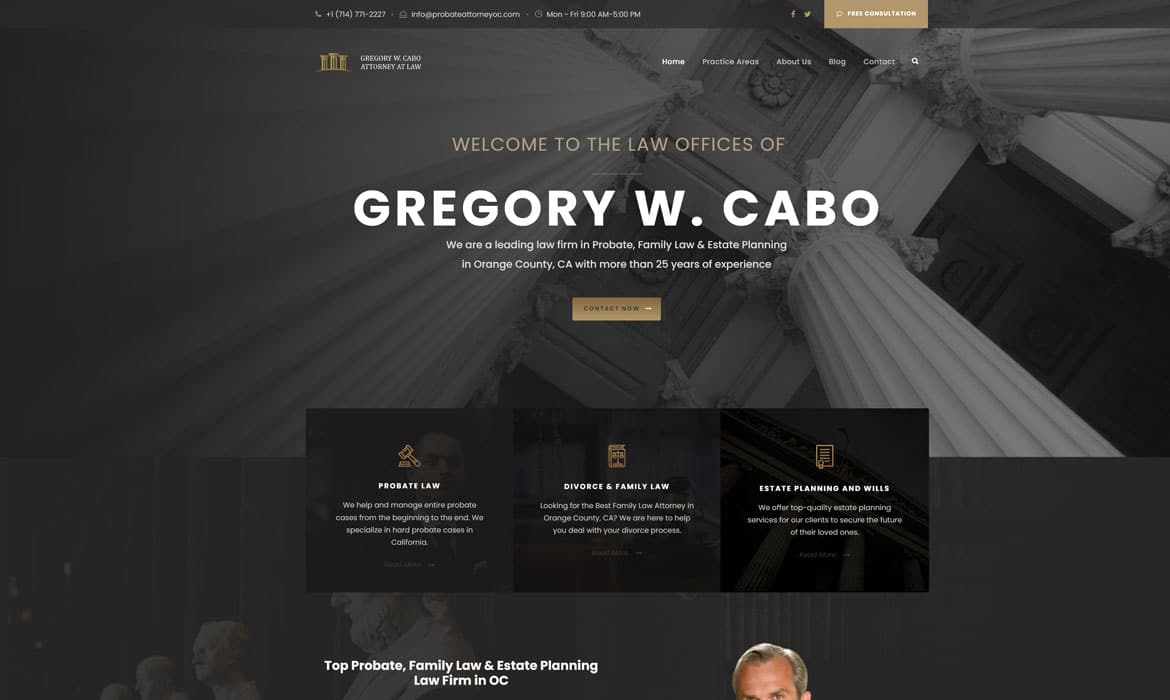 probate lawyer website before