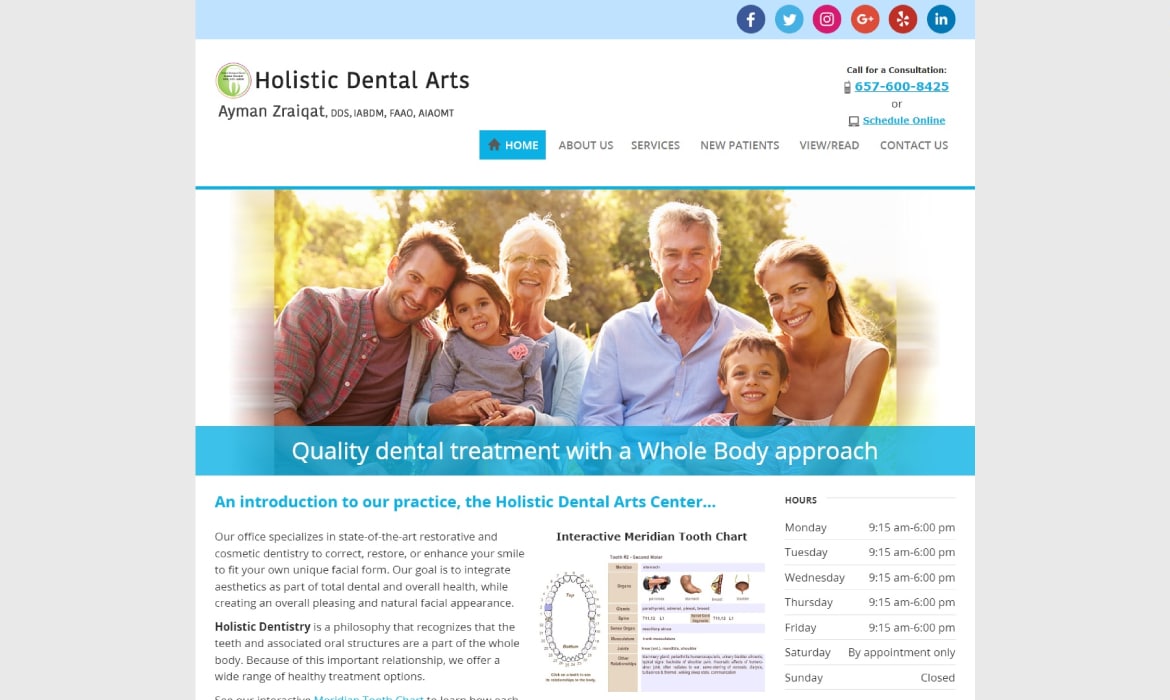 dental website marketing