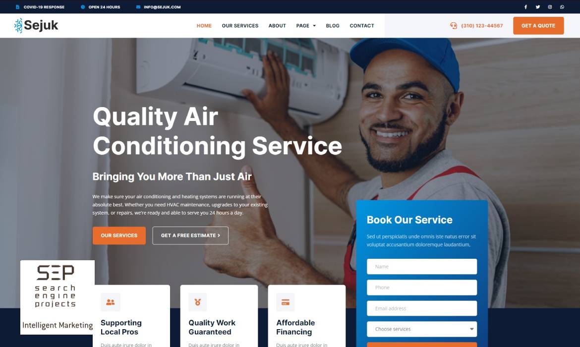 hvac website