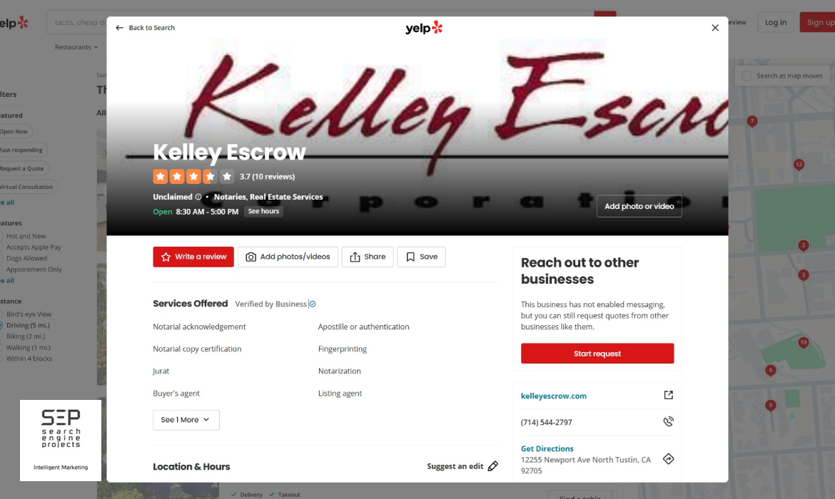 yelp pop display