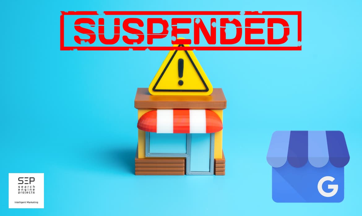 google my business google business Profile suspended